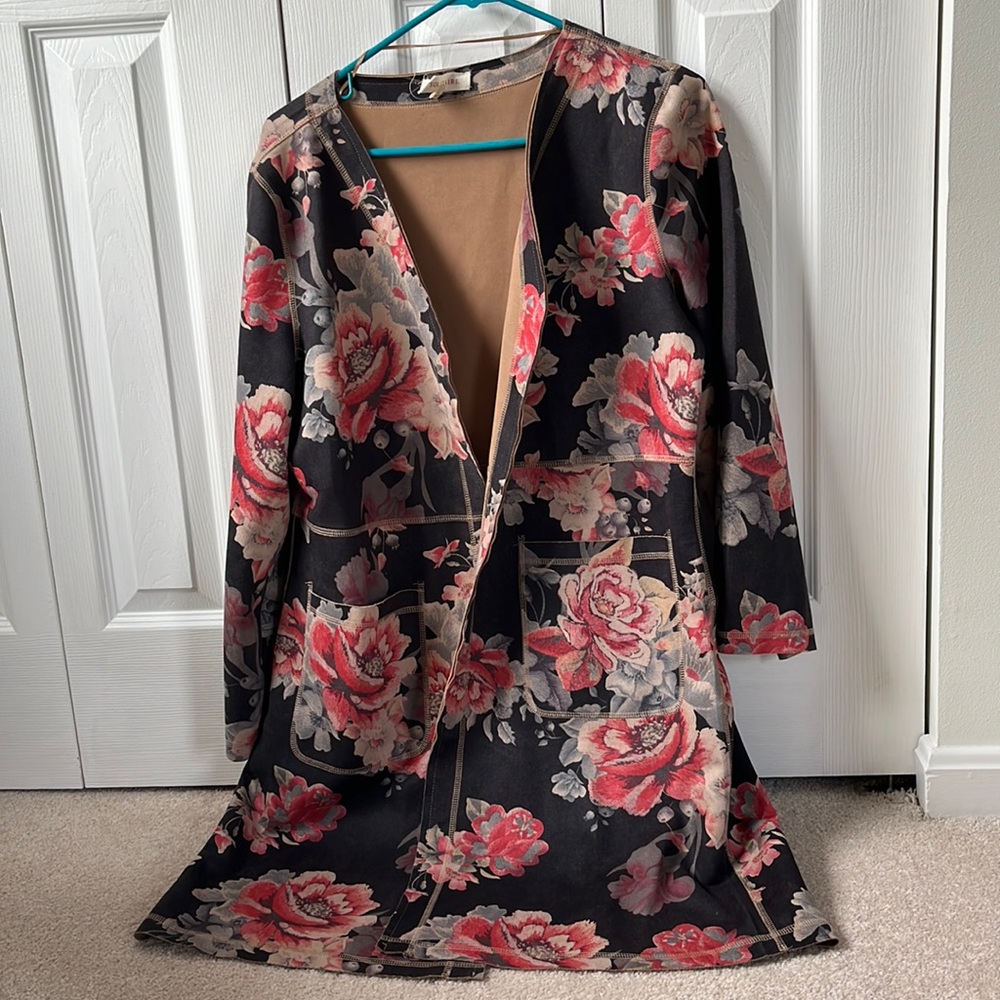 Floral coat